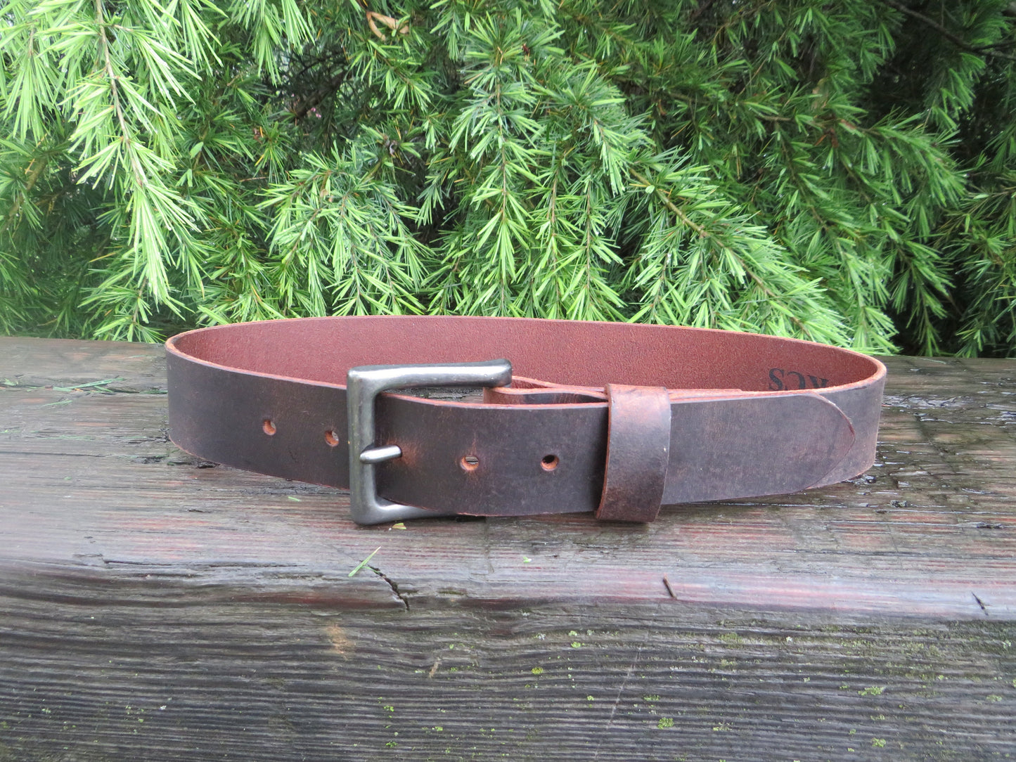 Ships Today 25 inch waist Crazy Horse Water Buffalo leather,Rustic leather belt ,Full Grain leather belt size 27