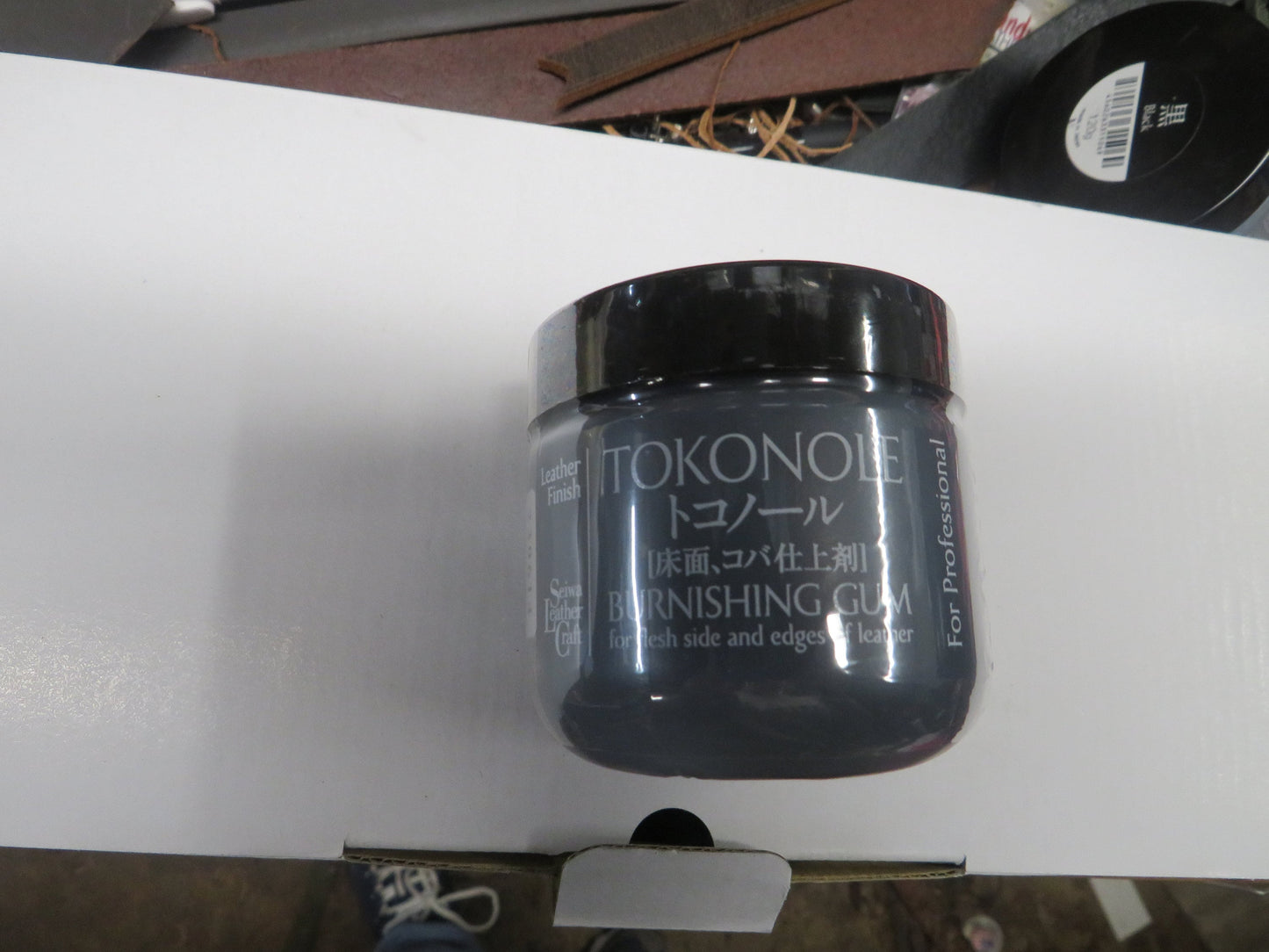 2 New Black Tokonole 120g New in package burnishing gum black edge sealer Free shipping