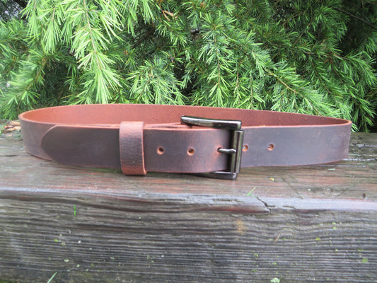 Ships Today 34 inch waist Crazy Horse Water Buffalo leather,Rustic leather belt ,Full Grain leather belt size 37