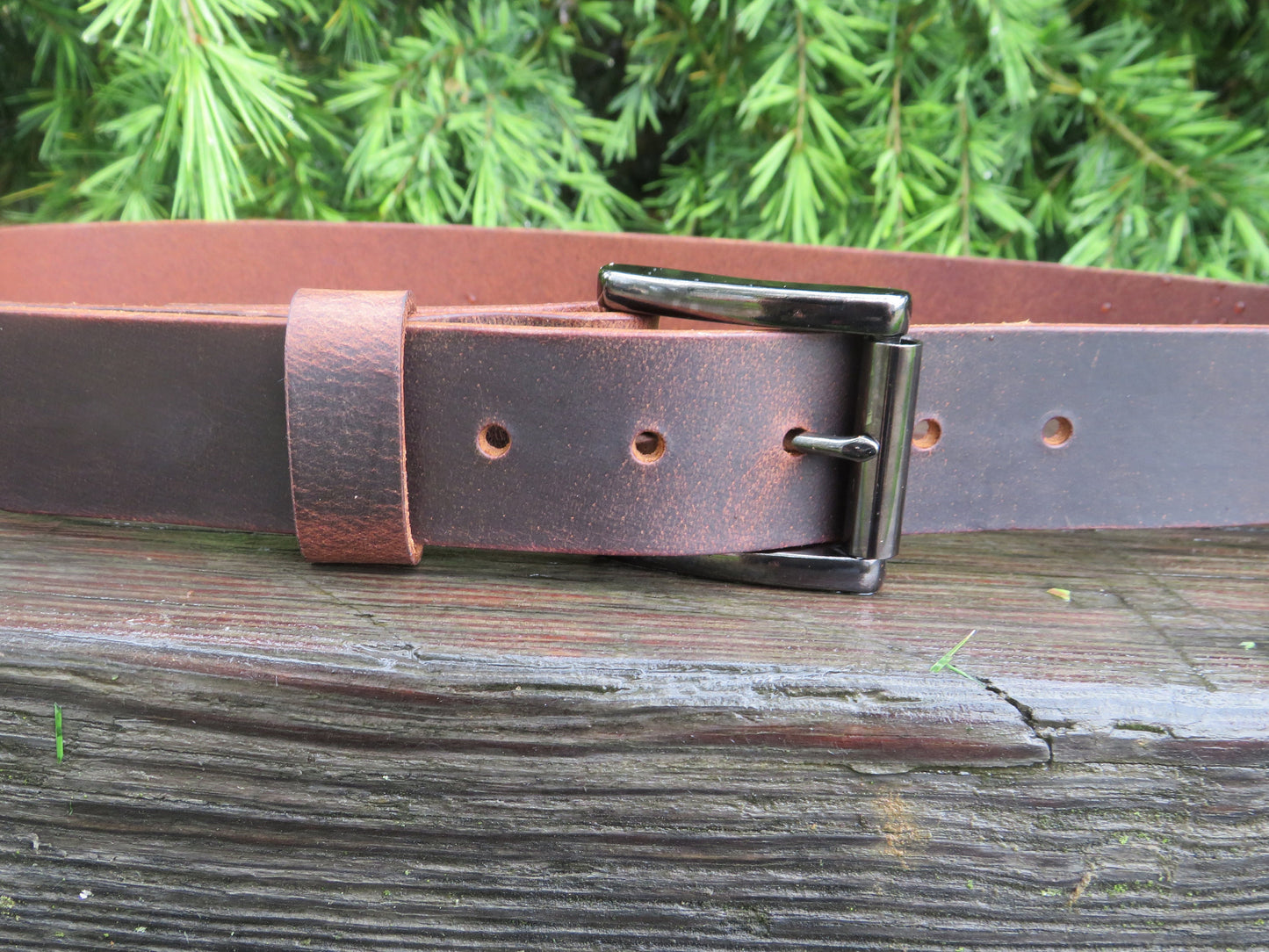 Ships Today 34 inch waist Crazy Horse Water Buffalo leather,Rustic leather belt ,Full Grain leather belt size 37