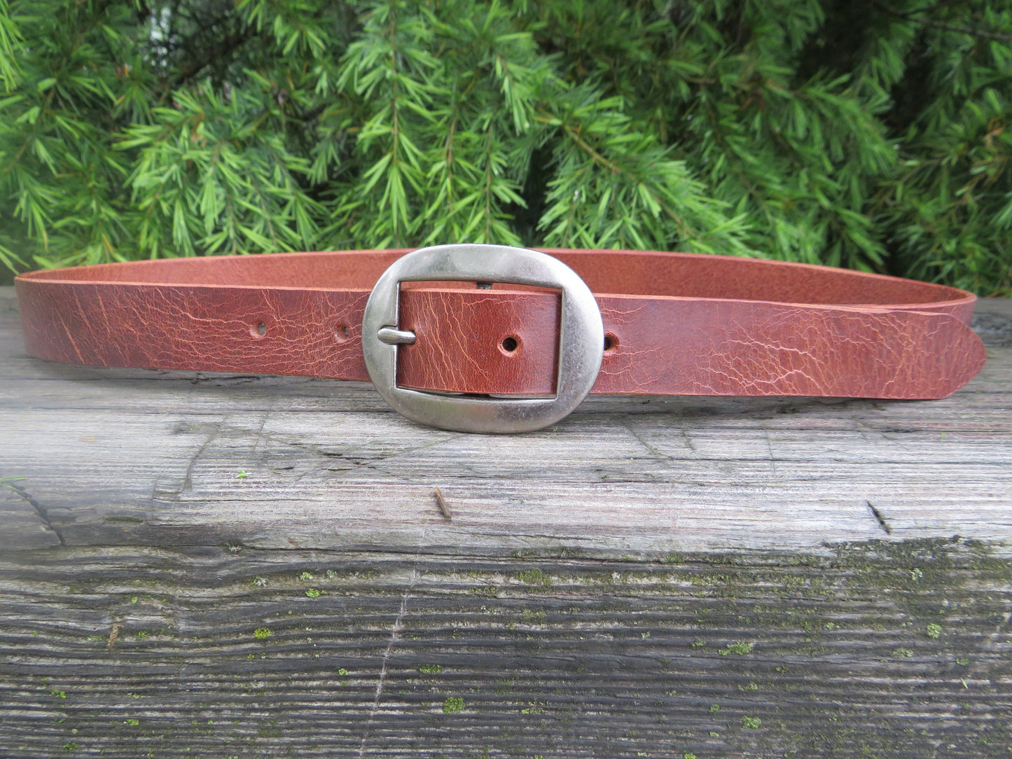 Discounted 1 inch belt 30 waist size 33 Belt sizeAntique Finish Water Buffalo leather belt  mens leather belt, womans leather belt