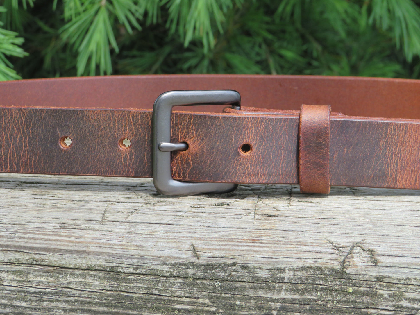 Ships Today 30 inch waist Crazy Horse Water Buffalo leather,Rustic leather belt ,1 1/4 inch wide belt Full Grain leather belt size 32