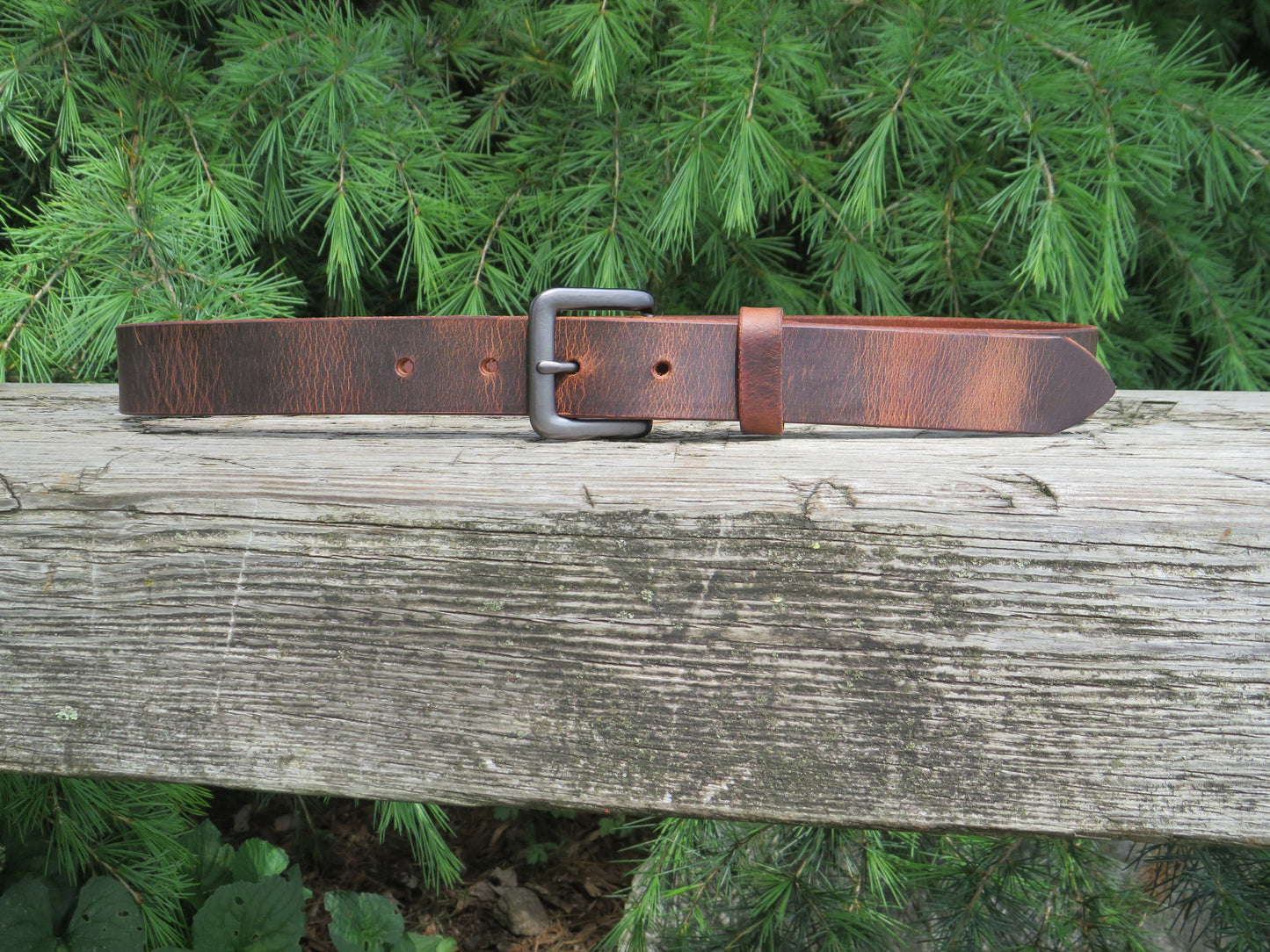 Ships Today 30 inch waist Crazy Horse Water Buffalo leather,Rustic leather belt ,1 1/4 inch wide belt Full Grain leather belt size 32