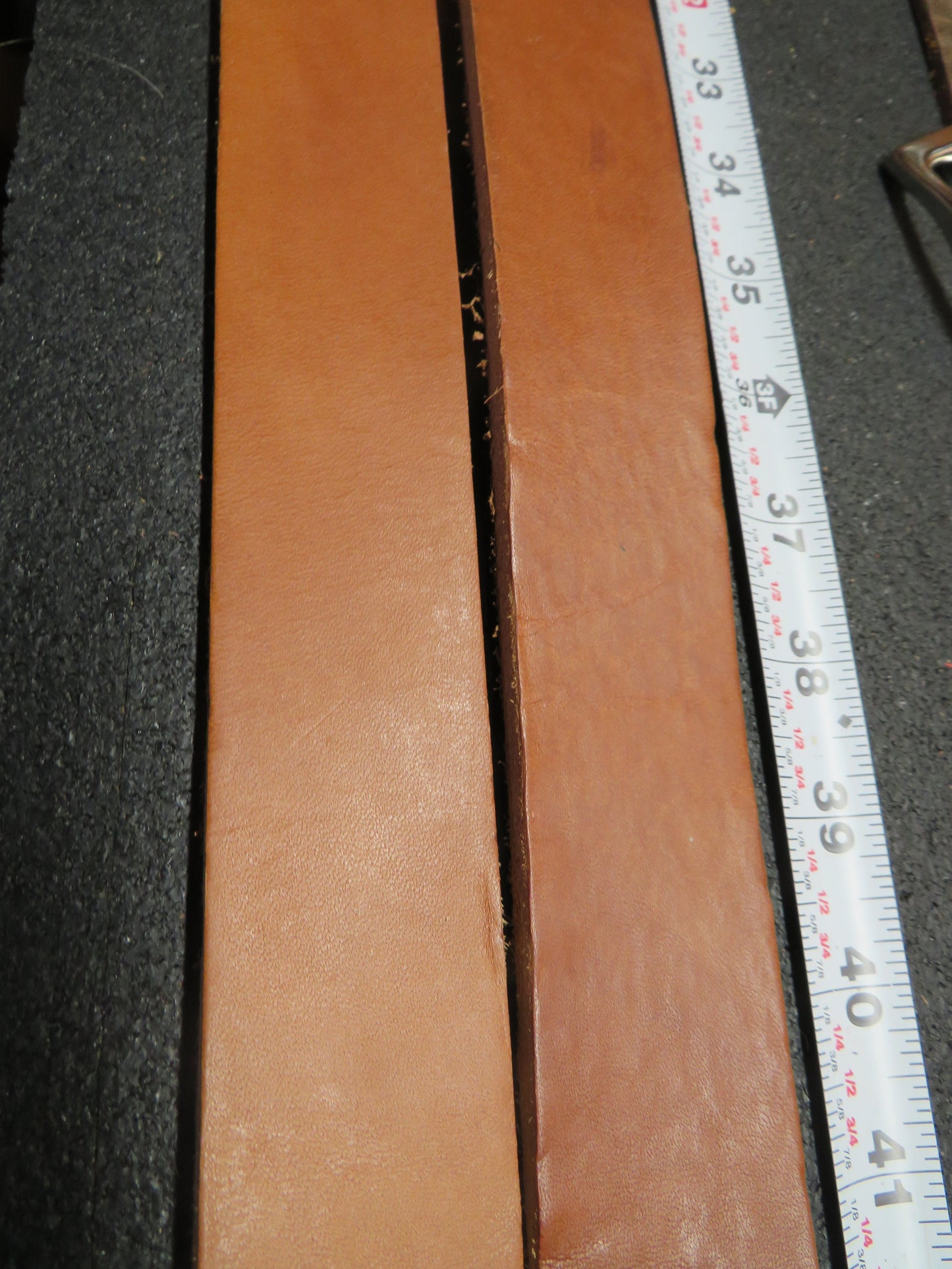 2  leather  straps  wide strap of Chanin harness leather 5-6 feet long, belt blank, leather strap, larp project leather,Ships Today