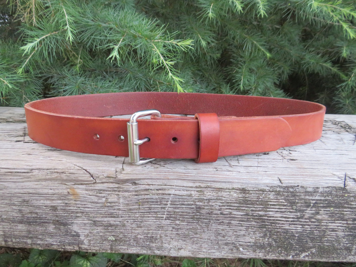 Discounted 34 inch waist harness leather belt, thick leather belt,  Made in US with US hides 37 belt, leather work belt