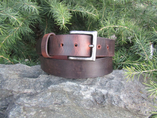 Mens Casual Vintage look Custom Handmade Belt Crazy Horse Water Buffalo leather/Rustic leather belt /monogrammed belt/Full Grain leather