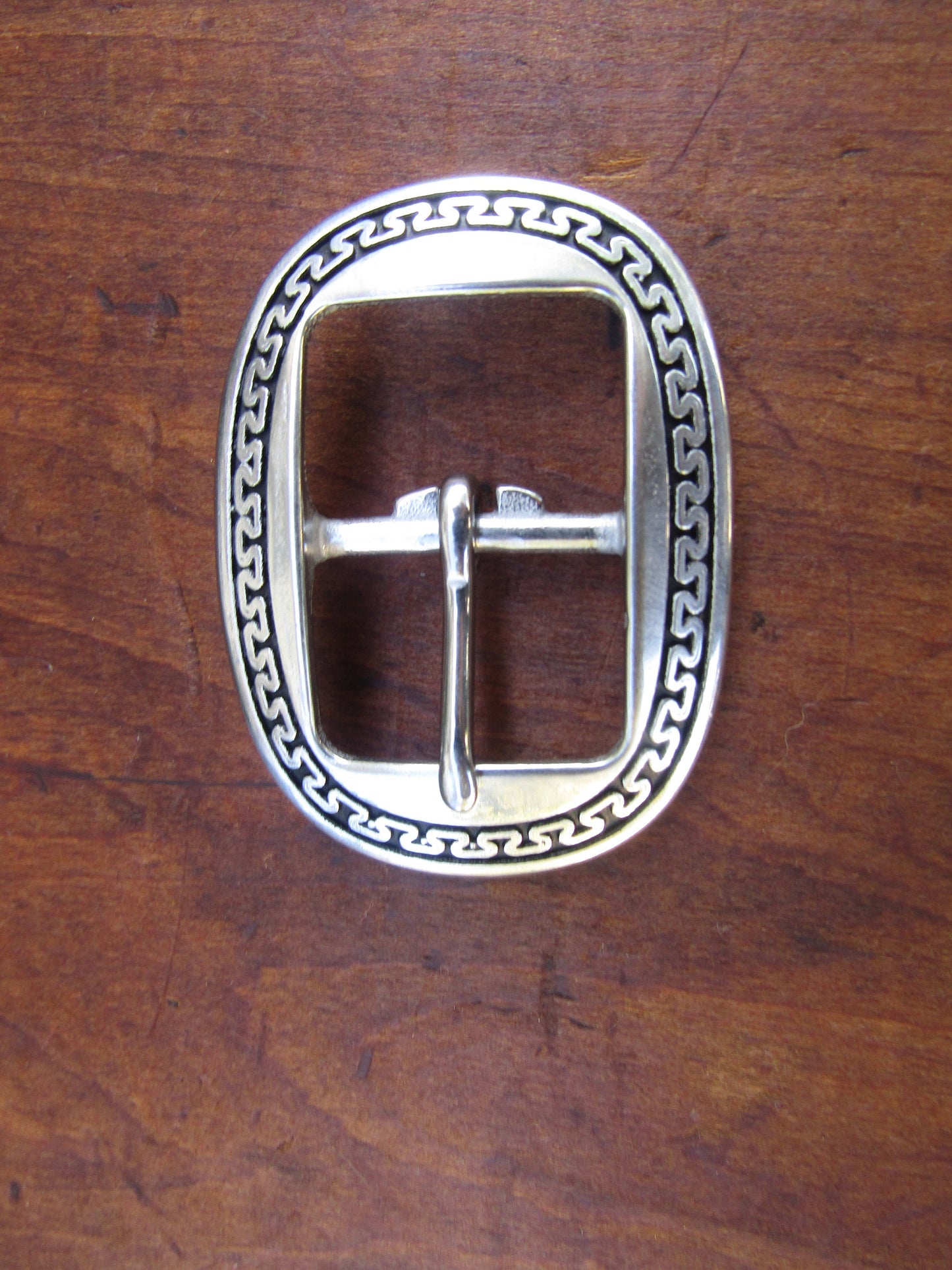 New Pair  1" Jeremiah Watt Carlos Buckles Black Floral Stainless Steel Western Horse Tack Hardware , bridle, belt, tack buckle
