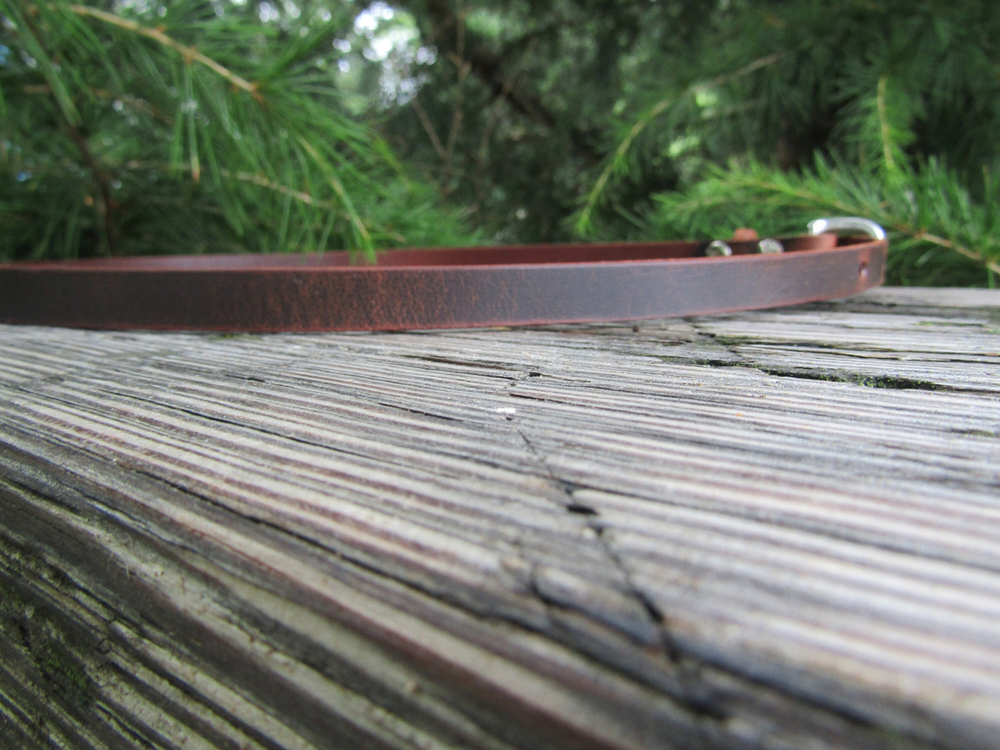 Water Buffalo Leather narrow belt, Made in USA , 1/2"  wide belt, leather belt, narrow leather belt, skinny leather belt, custom belt