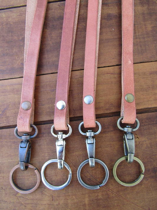 Full grain hand made leather lanyards. – GrayEagleLeather